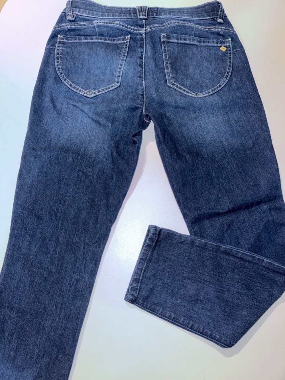 Y2K Democracy Women's Dark Blue Straight Leg Jeans - Picture 4 of 6